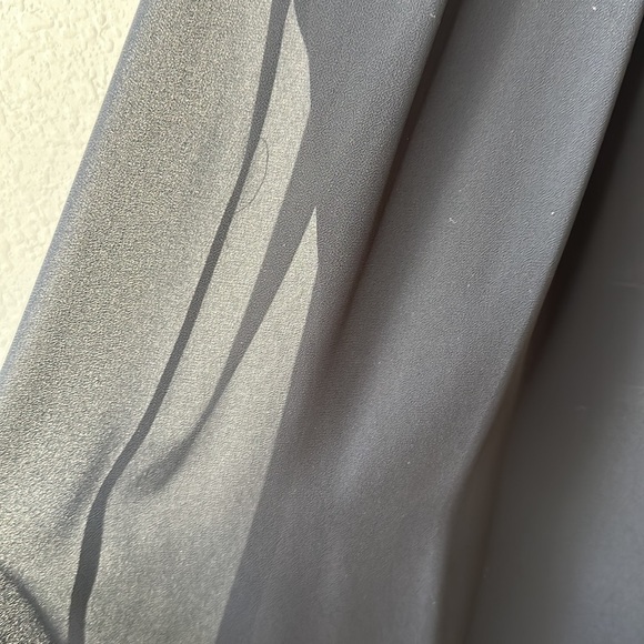 WHBM Bubble Hem Sleeveless Black Cocktail Dress Size 4 - Picture 8 of 14